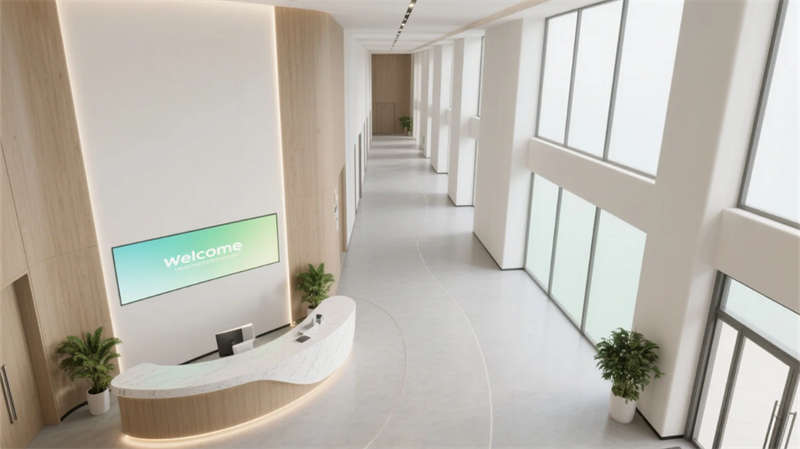 創新空間流線,合肥2000平方展廳裝修設計效果圖 創新空間流線,合肥2000平方展廳裝修設計效果圖